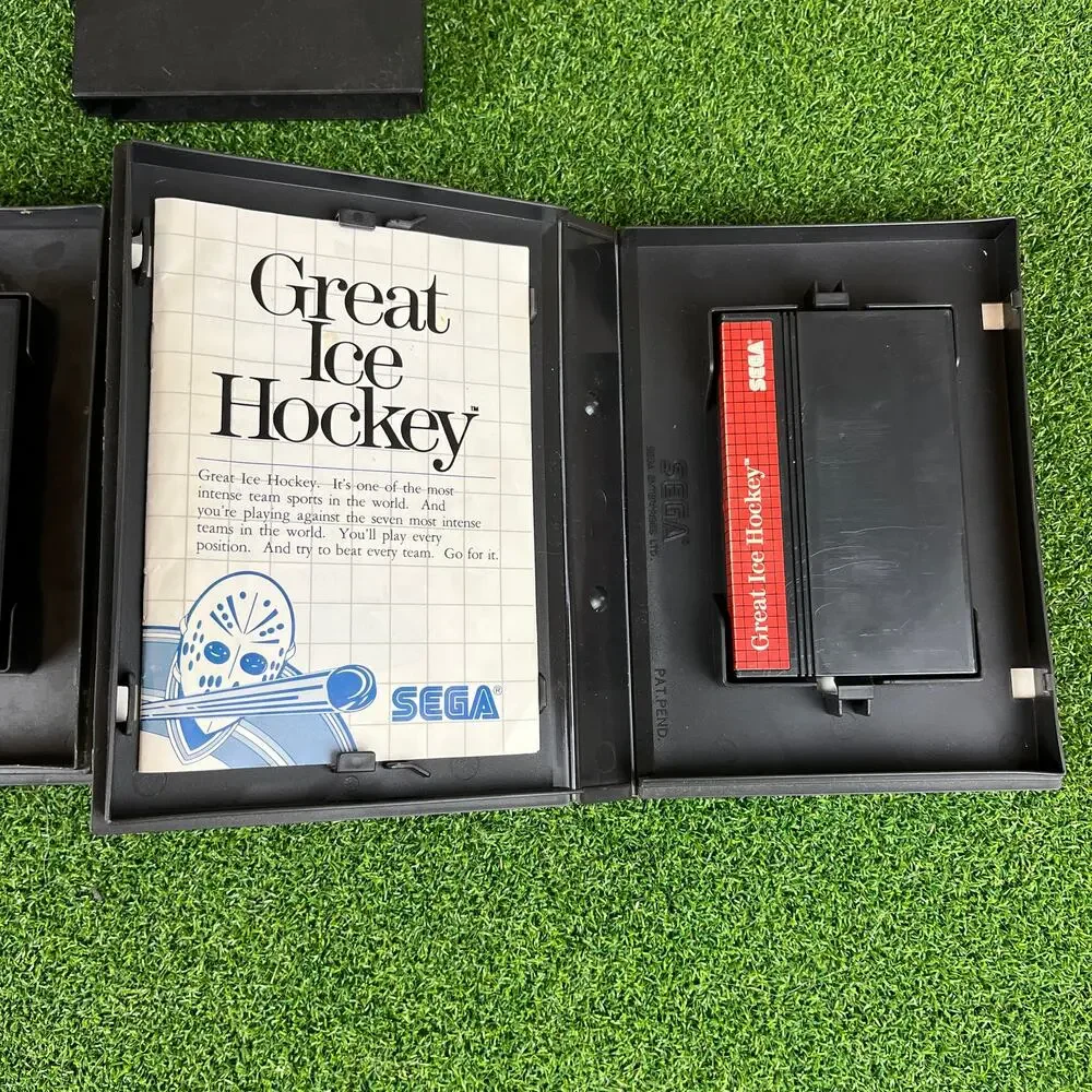 Sega Sports Pad Controller Sega Master Sports Pad Football Great Ice Hockey Set